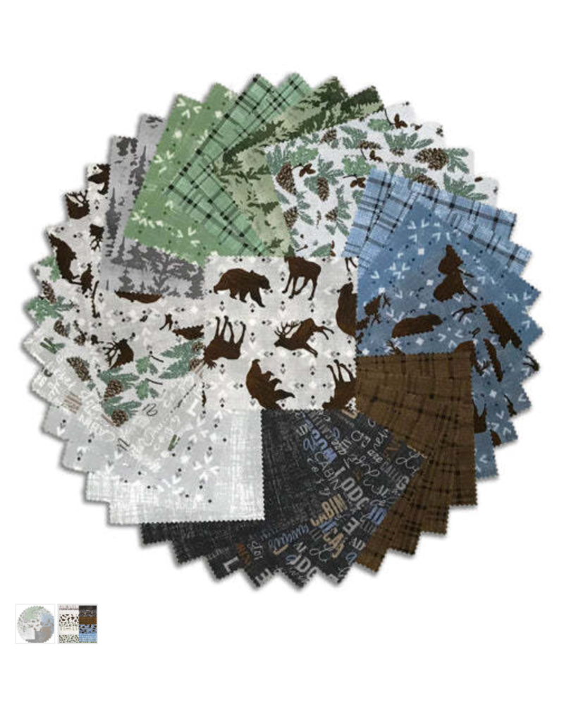 Wilmington Prints Timberland Trails - 10" Layer Cake