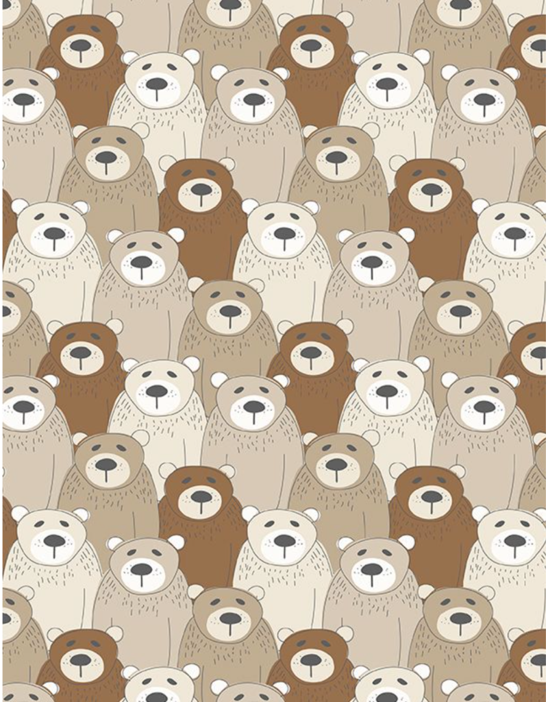 Wilmington Prints Into the Woodlands - Packed Bears