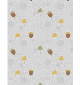 Wilmington Prints Into the Woodlands - Forest Floor Gray