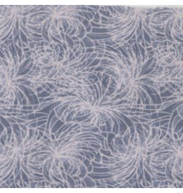 Quilter's Choice QC Meadow Flannel Wide Backing - Silver