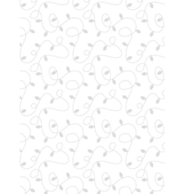 Wilmington Prints Christmas Lights White On White