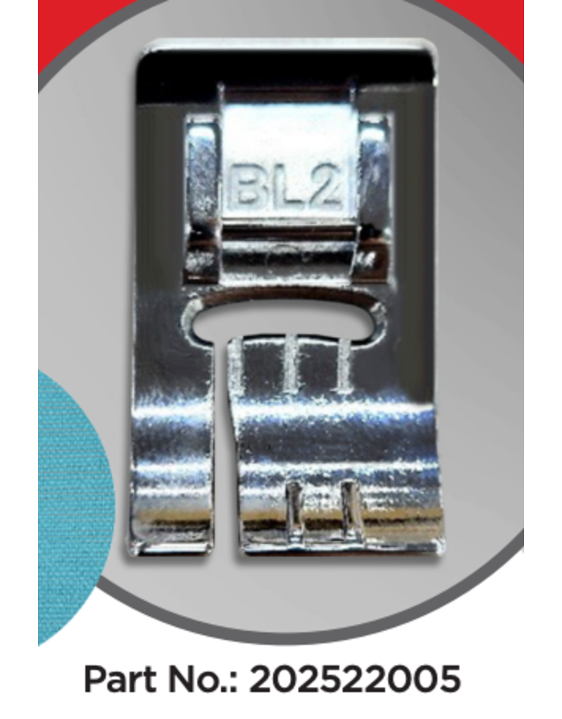 Janome Bi-Level foot LEFT 9mm  202522005