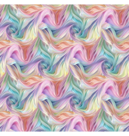 Timeless Treasures Flutter Satin Texture - Pastel  CD3779