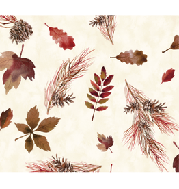 Camelot Fabrics Merry Beary - Forest Treasures - Cream