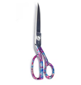 9-1/2in Fabric Scissors Floral Handle