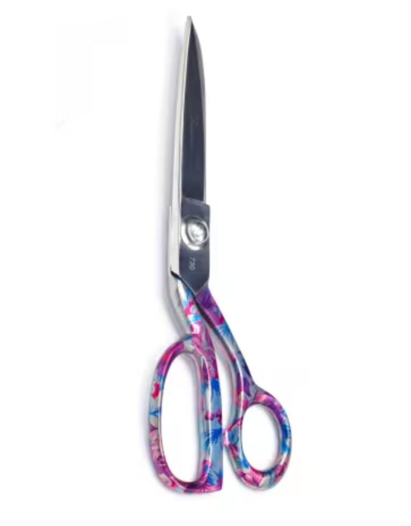9-1/2in Fabric Scissors Floral Handle