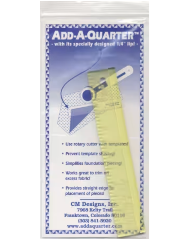 Add A-Quarter Ruler 1in x 6in