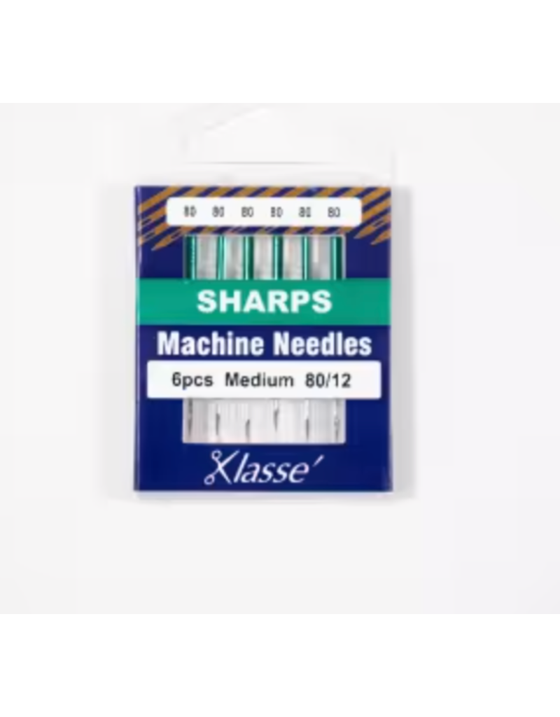Klasse Sharps Needle (80/12) 6pcs