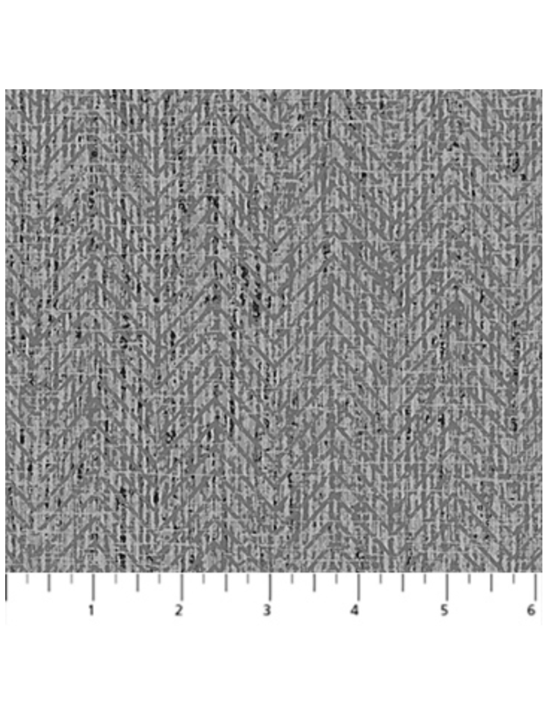 Northcott Urban Oasis - Herringbone - Gray