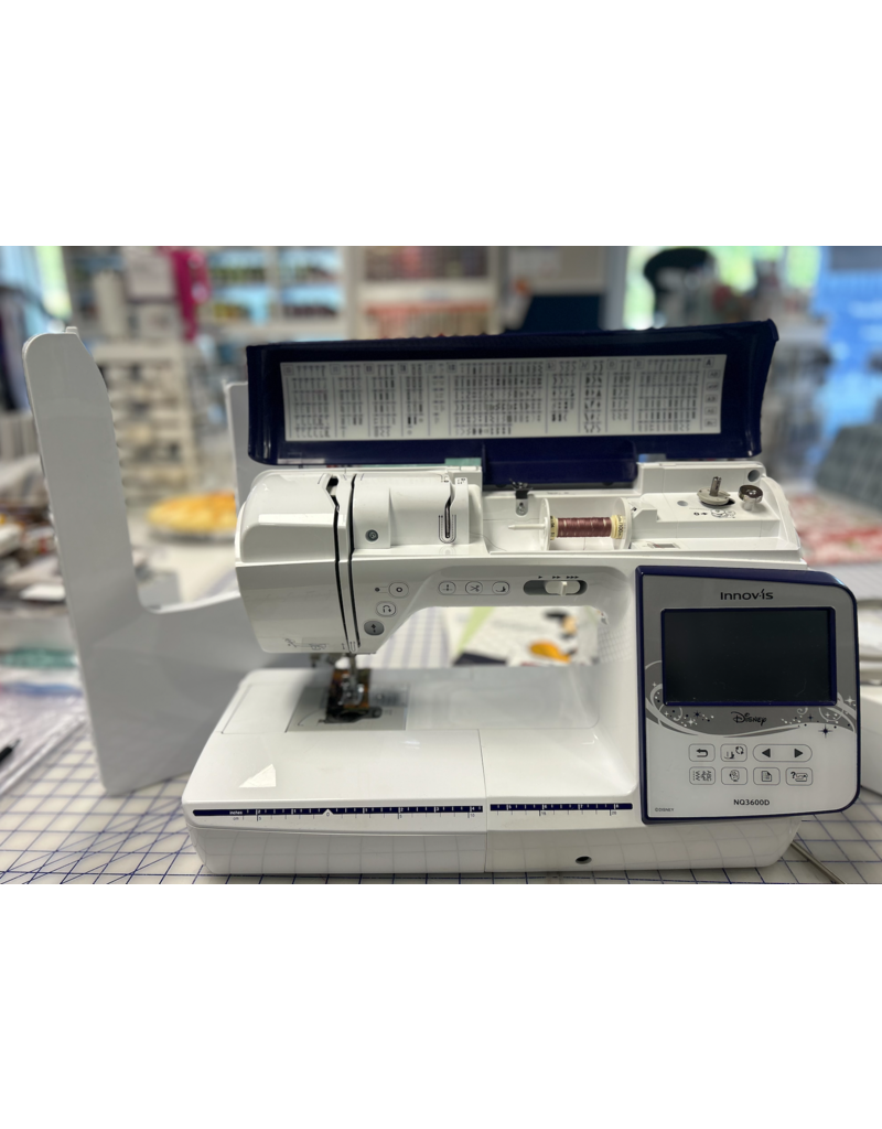 Pre-owned Innovis NQ3600D The Fashionista 2 Sewing, Quilting and Embroidery Machine