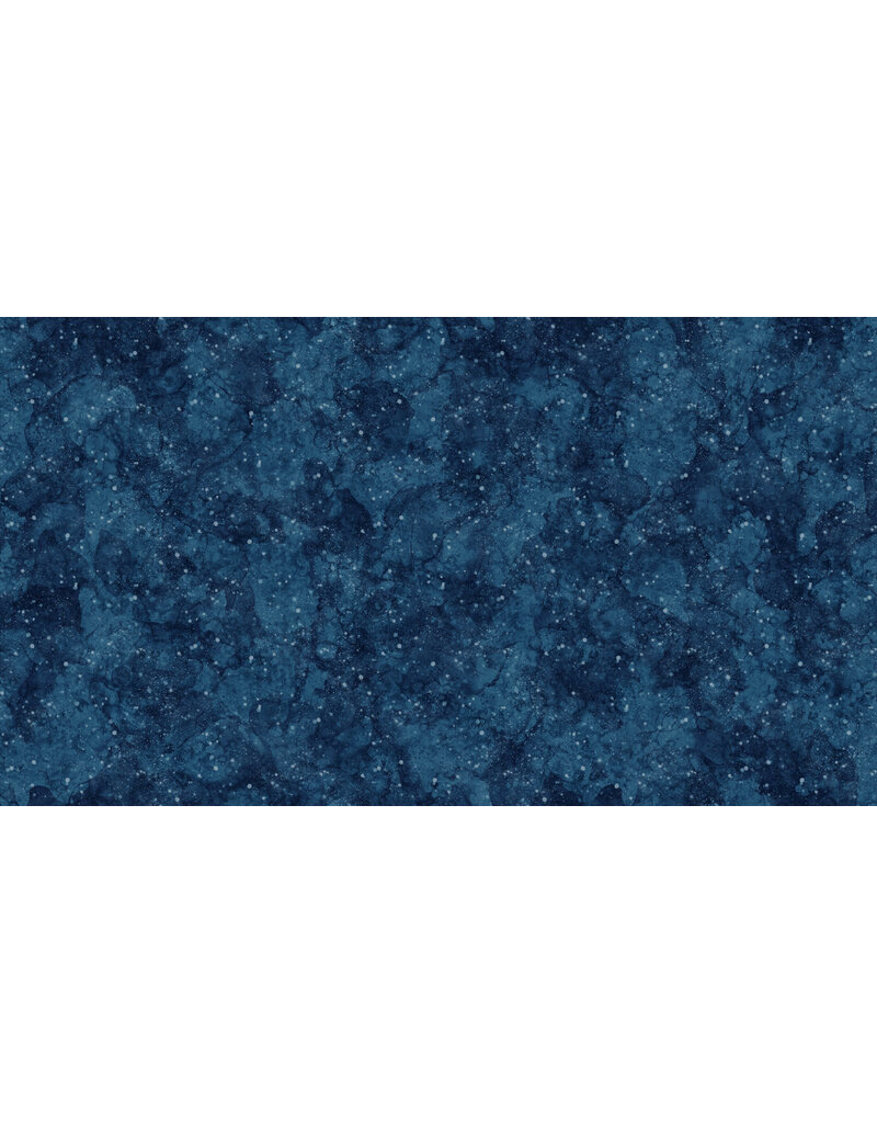 Northcott Tundra Crossing - Snow Texture Navy - DP28299-48