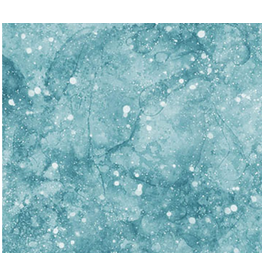 Northcott Tundra Crossing - Snow Texture Med. Blue  - DP28299-44