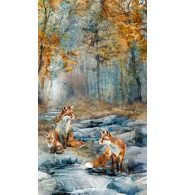 Northcott Fox Den - Panel - DP28330-44