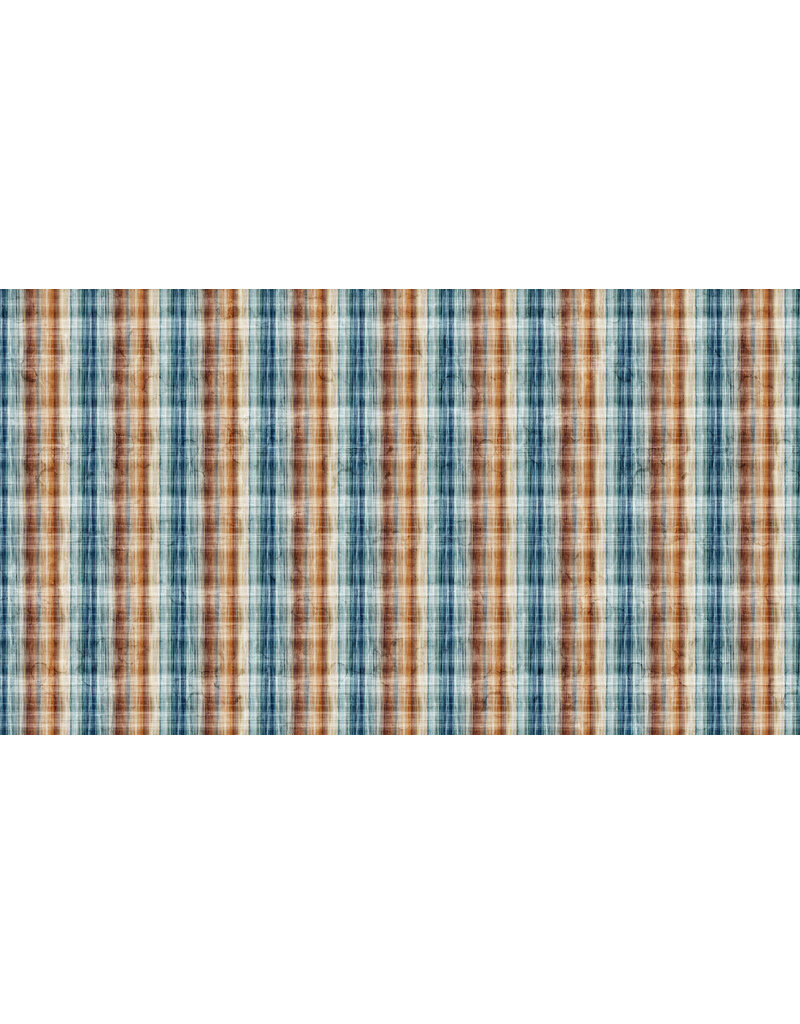 Northcott Fox Den - Plaid  - DP28334-14