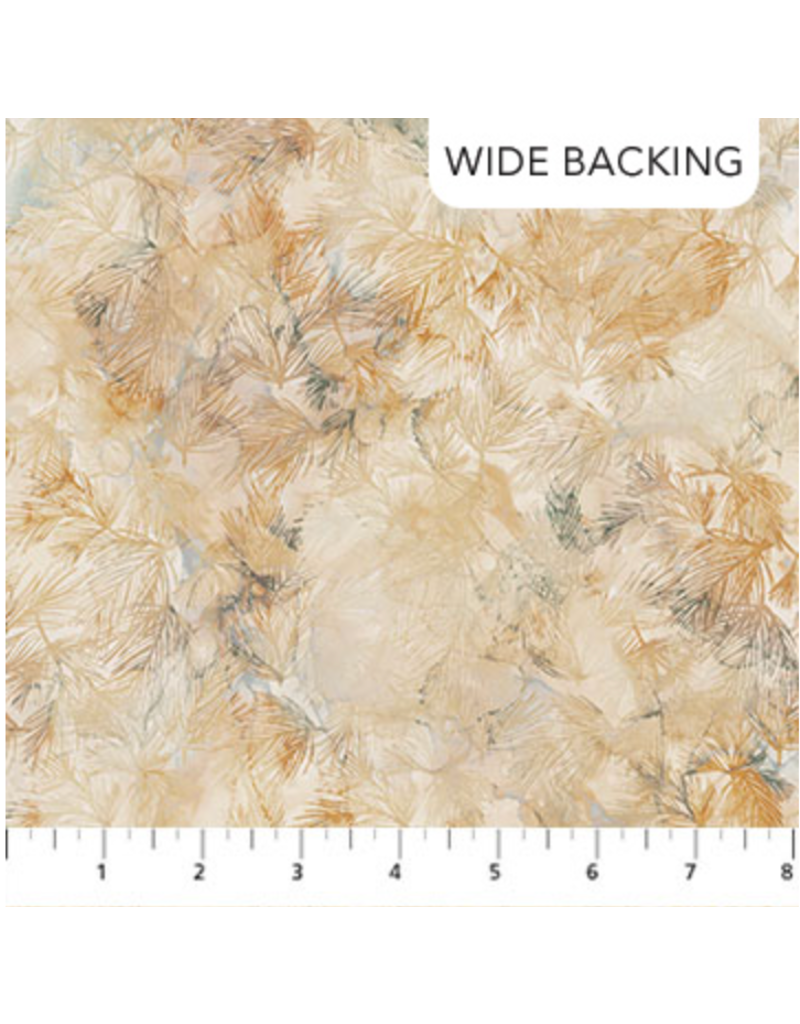 Northcott Fox Den - Pine Needle Wide Backing - B28337-14