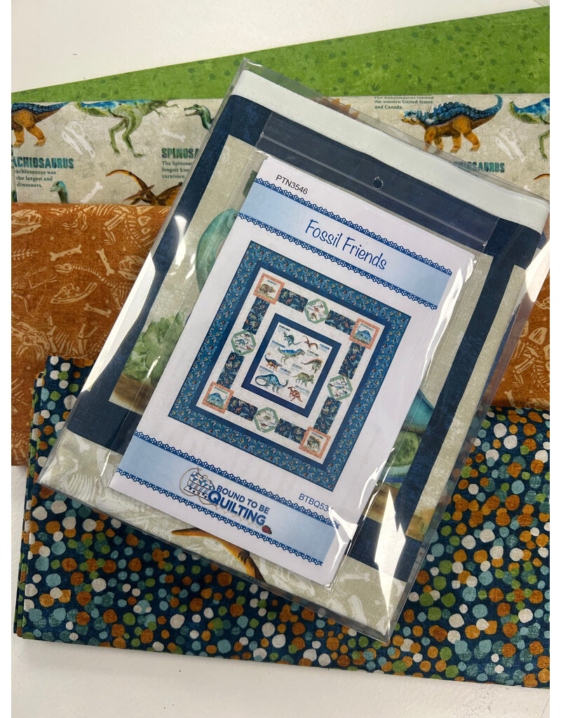 Fossil Friends Quilting Kit
