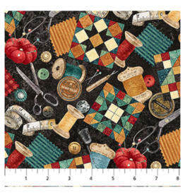 Northcott Stonehenge Stitchin'- Sewing Stuff