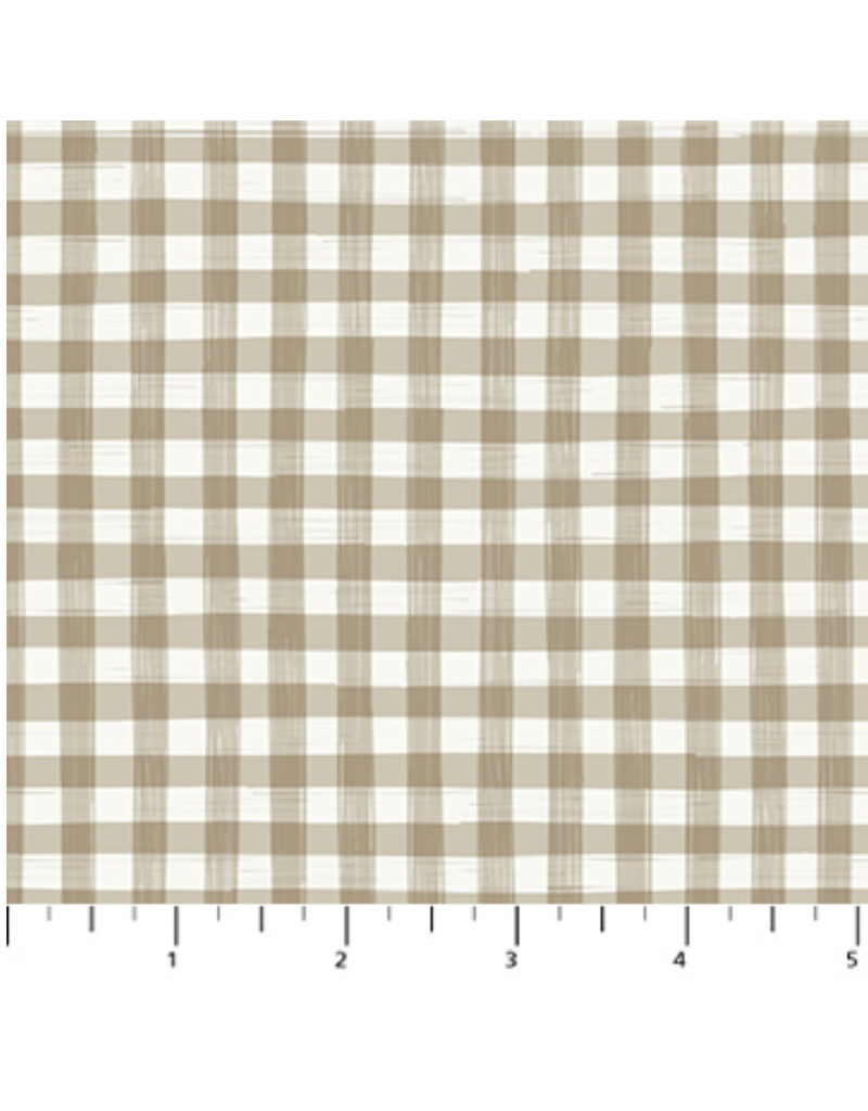 Humblebee - Gingham - Taupe