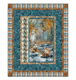 Northcott Fox Den First Light Quilt Kit