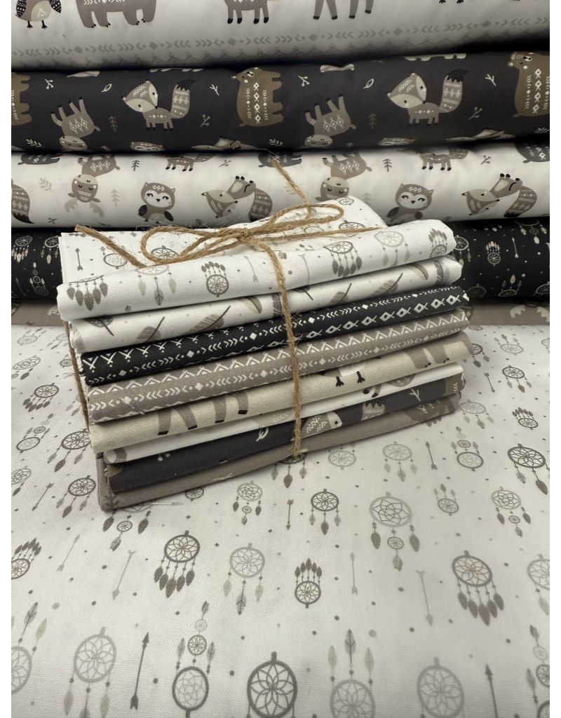 Camelot Fabrics Woodland Wonders fat quarter bundle (8)