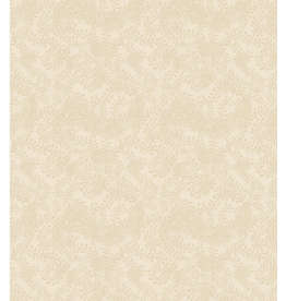 Wilmington Prints Swirling Leaves Wide Backing - Ecru