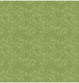 Wilmington Prints Swirling Leaves Wide Backing- Green