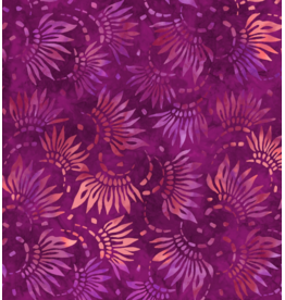 Wilmington Prints Petals  Wide Backing - Fuschia