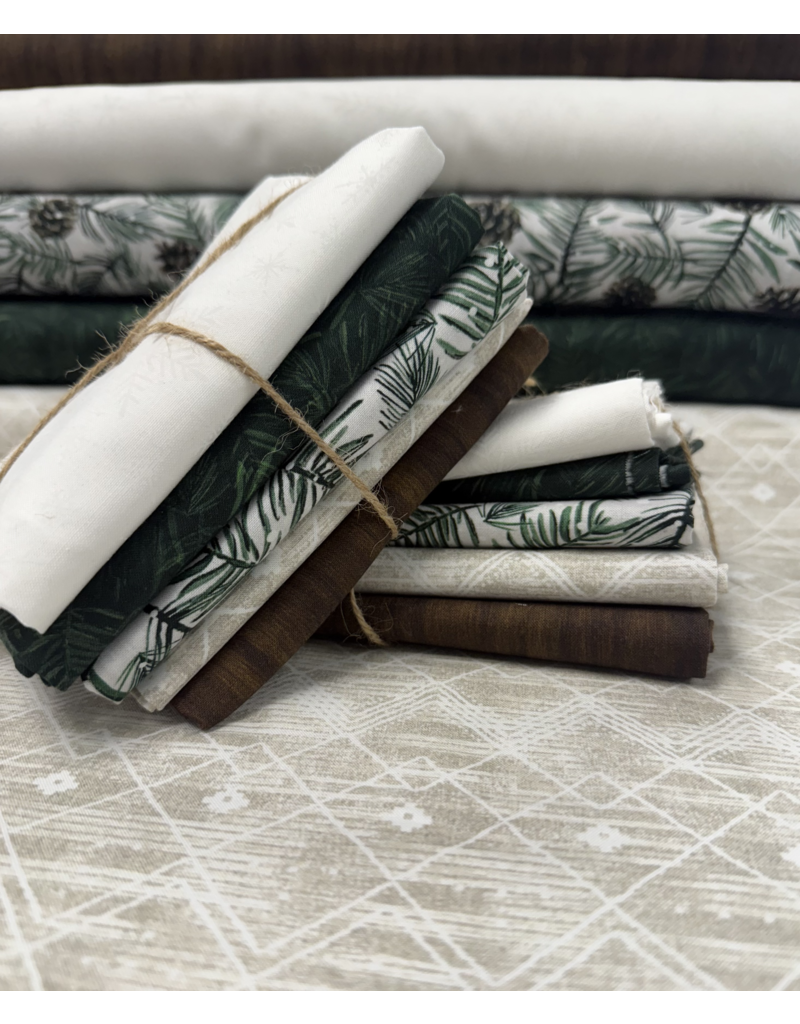 Timeless Treasures Winter wonderland fat quarter bundle (5)