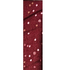 Algodon Dotted Burgundy  Wide Backing