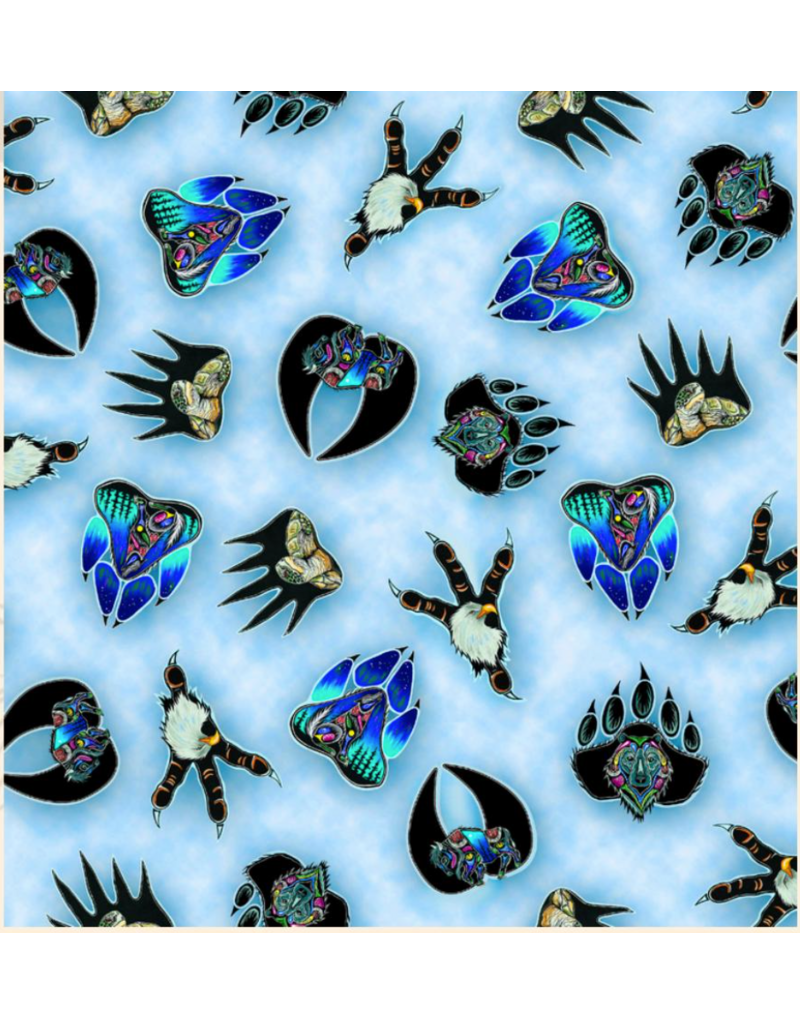 All Over Grandfather - Blue