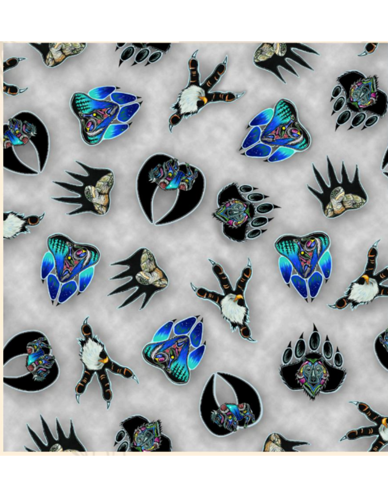 All Over Grandfather - Grey