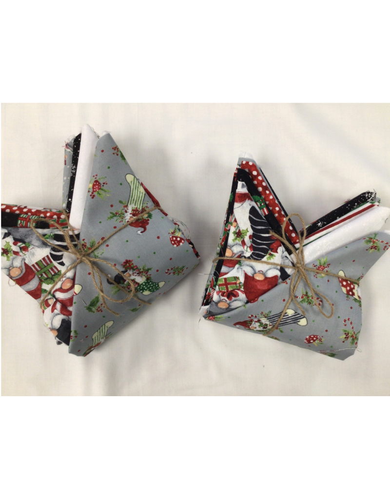 Wilmington Prints Merry Gnome-ments fat quarter bundle (8)