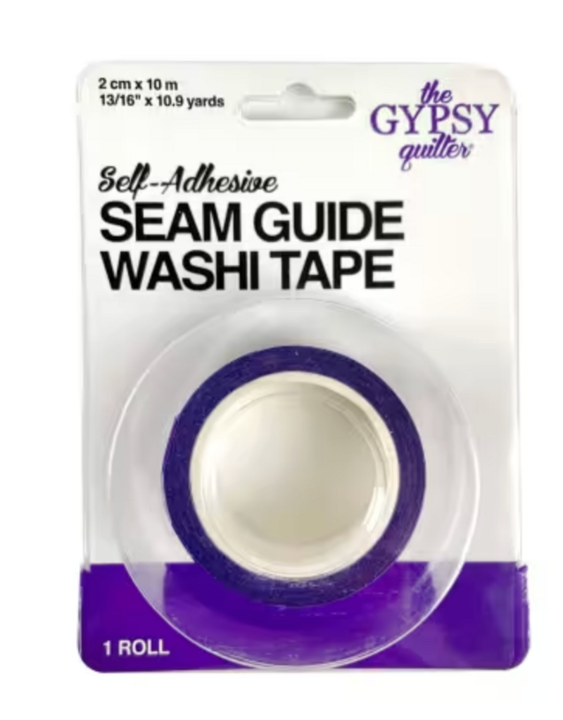The Gypsy Quilter Seam Guide Washi tape