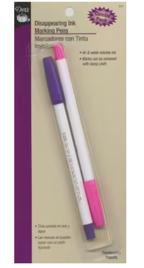 Disappearing Ink Marking Pen Combo Pack - Dominion Sewing Centre & Studio