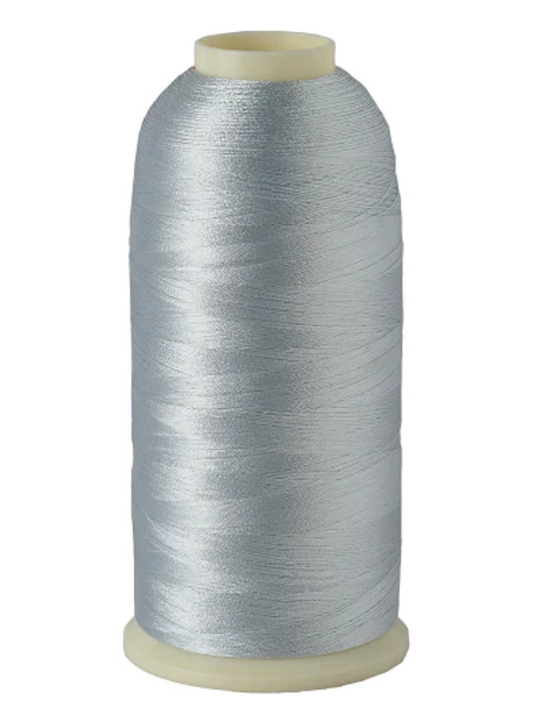 Embroidery  Thread  (1000m)  - Silver 1210