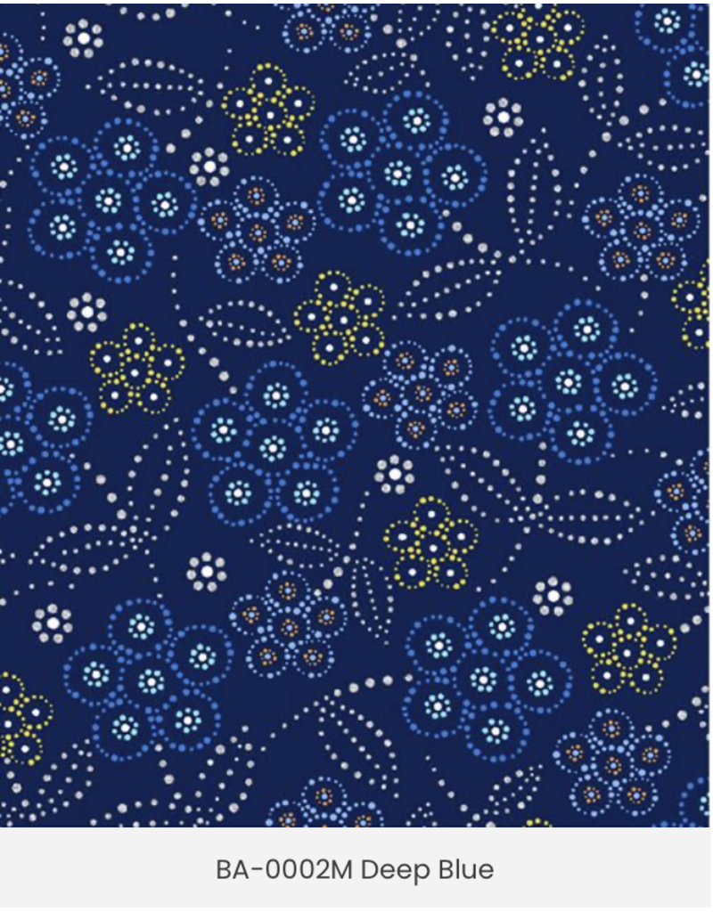 Full Moon Rising Deep Blue - BA-0002M