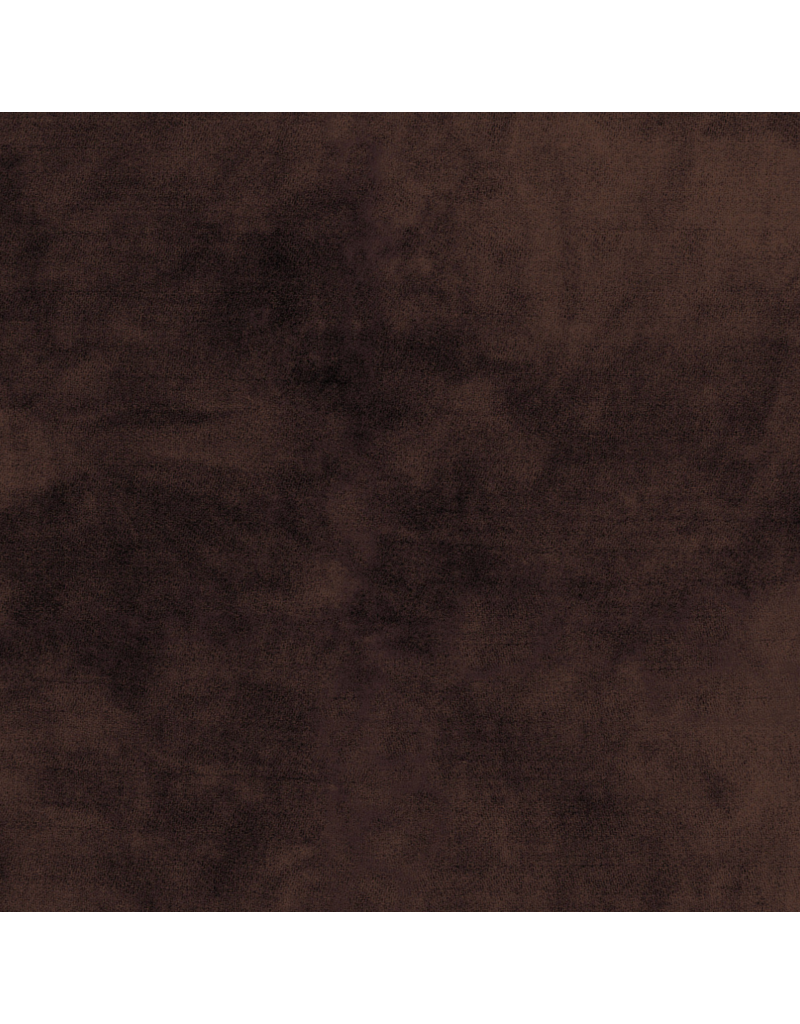 Maywood Studio Collection Color Wash Woolies Flannel--Dark Brown