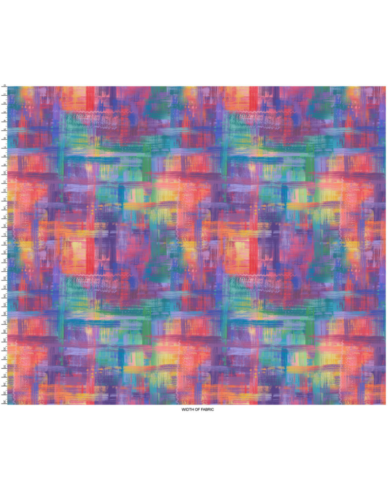 Maywood Studio Collection Colorfield Wide Backing - Rainbow