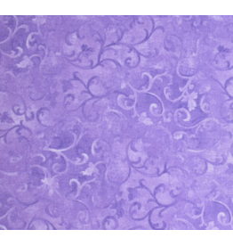 Wilmington Prints Essentials Scroll Purple - (666)