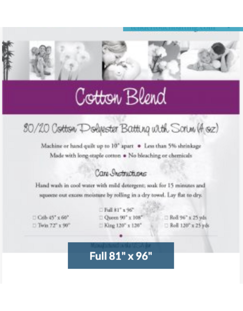 Tender Touch Batting - FULL/DOUBLE