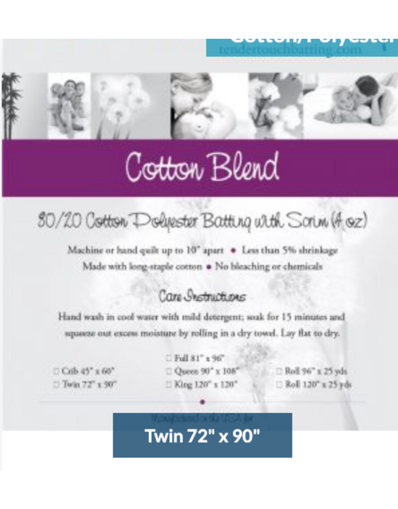 Tender Touch Batting - TWIN