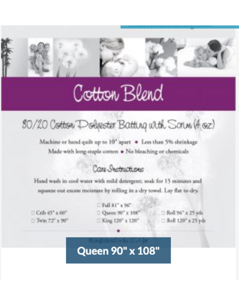 Tender Touch Batting -QUEEN