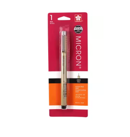 Pigma Micron Pen Black .15mm Size 03