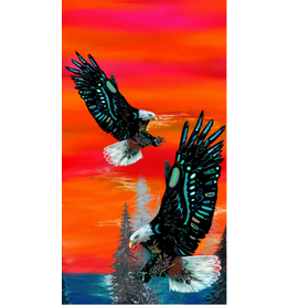 Free Spirit - Single Border - Orange