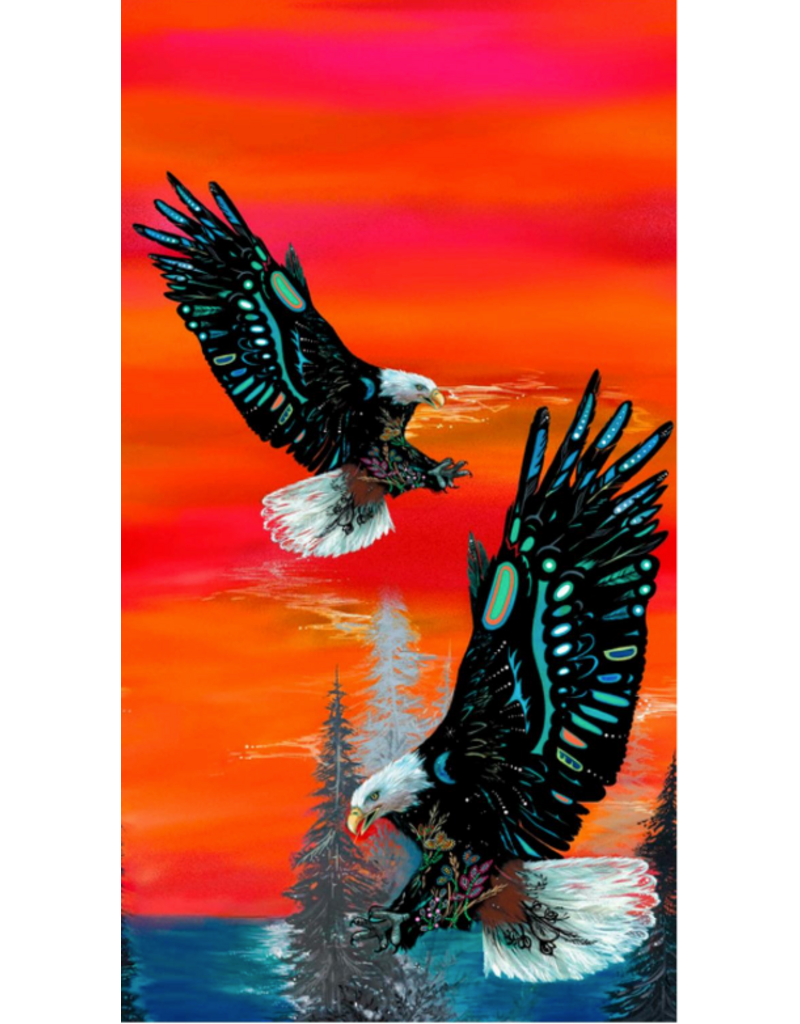 Free Spirit - Single Border - Orange