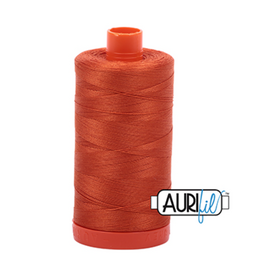 Aurifil Mako Cotton Thread Solid 50wt - Rusty Orange (2240)