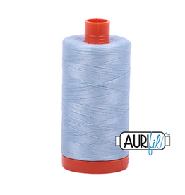 Aurifil Mako Cotton Thread Solid 50wt -  Light Robins Egg  (2710)