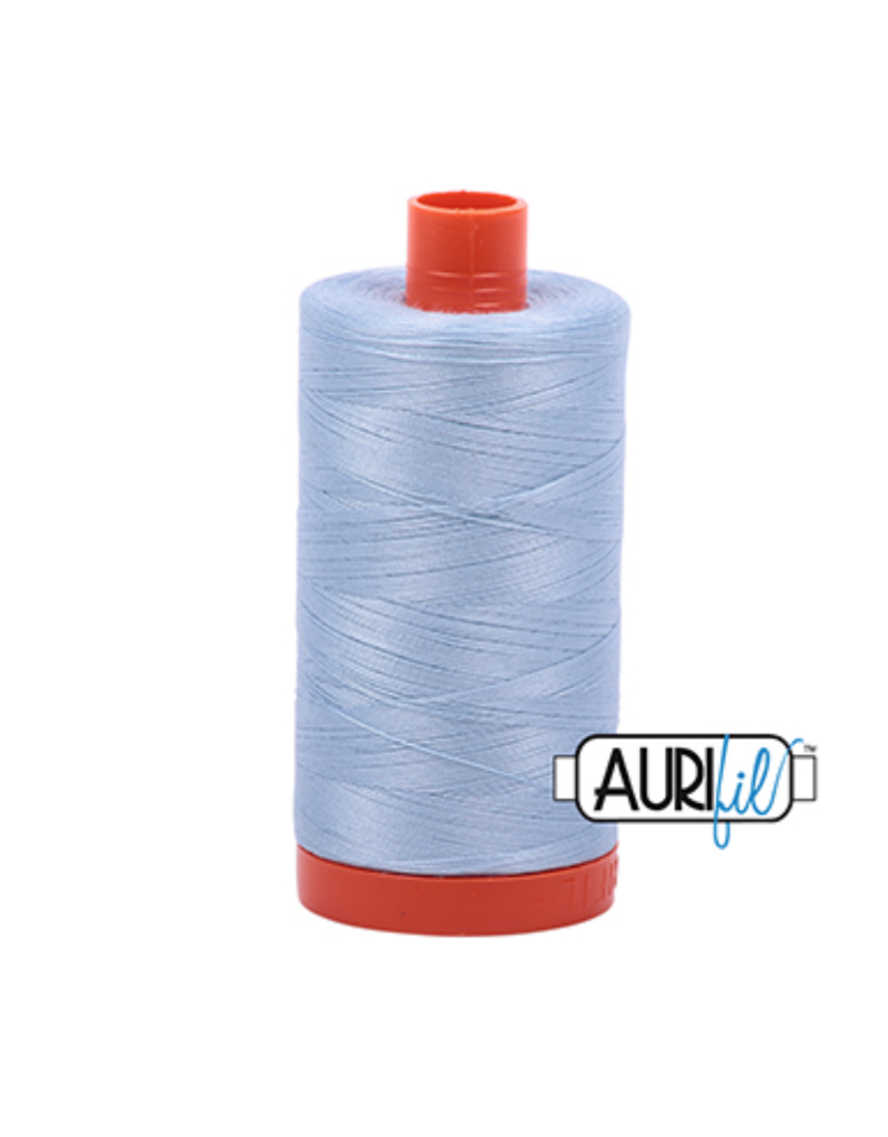 Aurifil Mako Cotton Thread Solid 50wt -  Light Robins Egg  (2710)