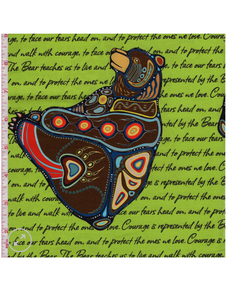 Jackie Traverse -  7 Teachings Bear - AVOC