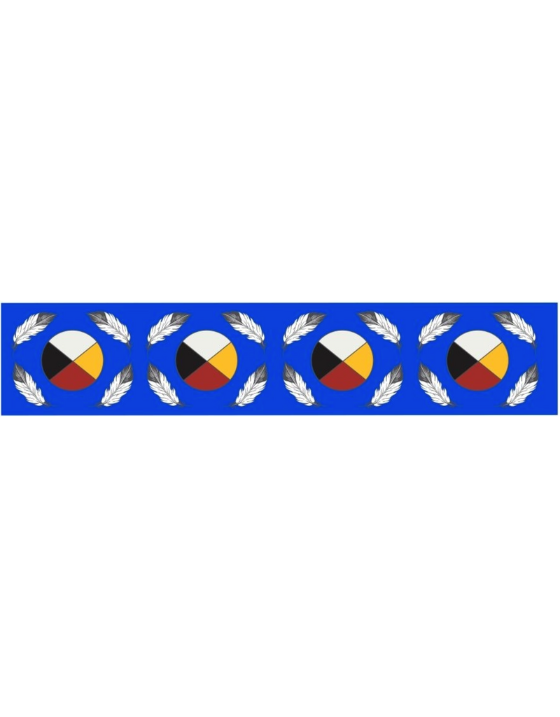 Jessica Somers - Medicine Wheel Ribbon - Navy